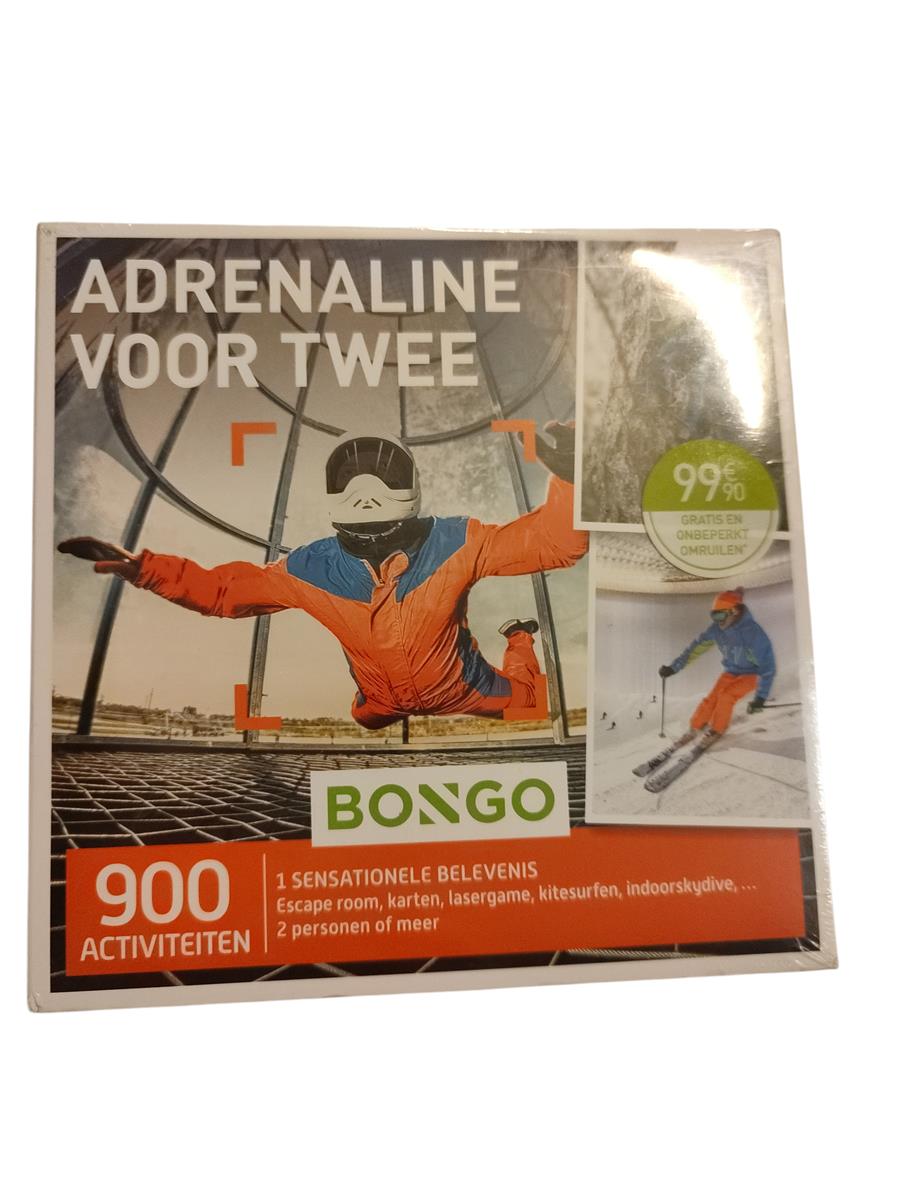 Bongo Bon Adrenalin für Zwei Geschenkkarte Erlebnis