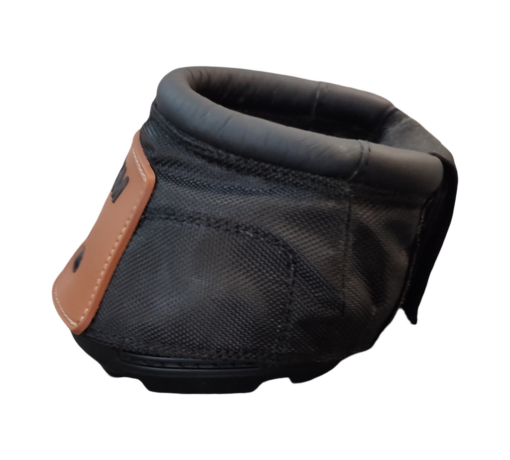 HKM 79559100.1404 Hoof Boot, Black, Size 1
