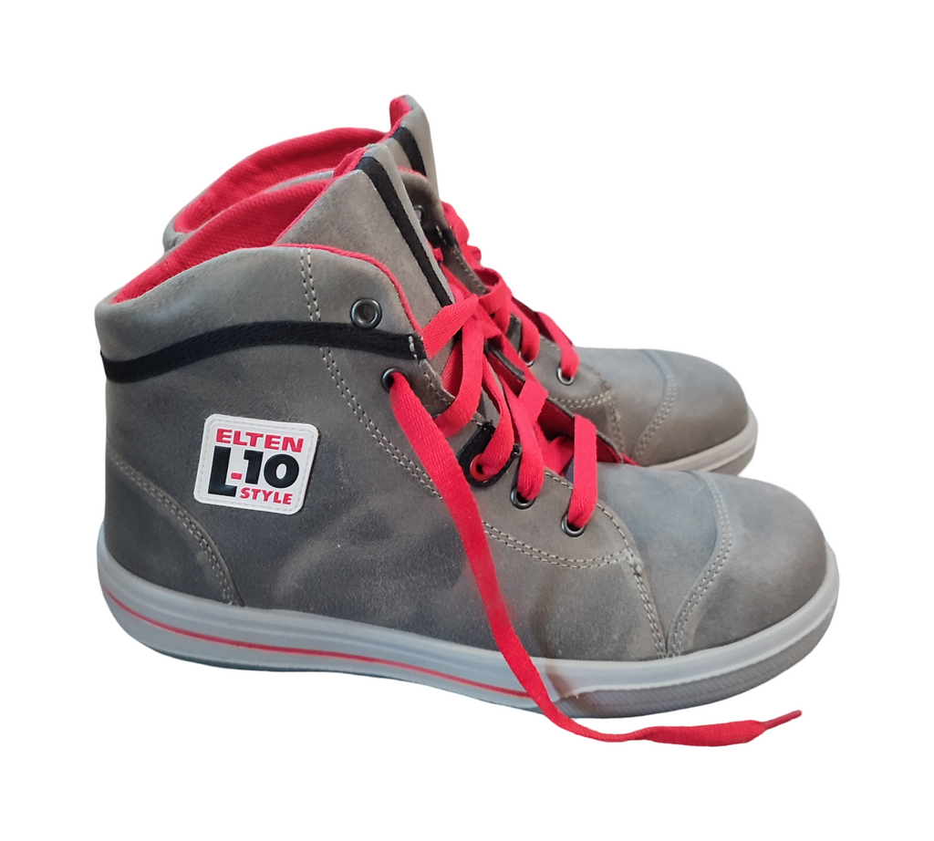 ELTEN VINTAGE Mid 761071 Sicherheitsschuhe ESD S3 Stahlkappe Gr. 42 Grau
