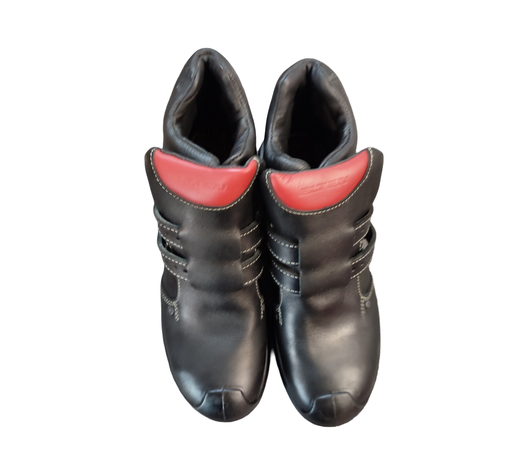 ELTEN ANDERSON Roof S3 HI Safety Shoes Men Leather Black/Red 43
