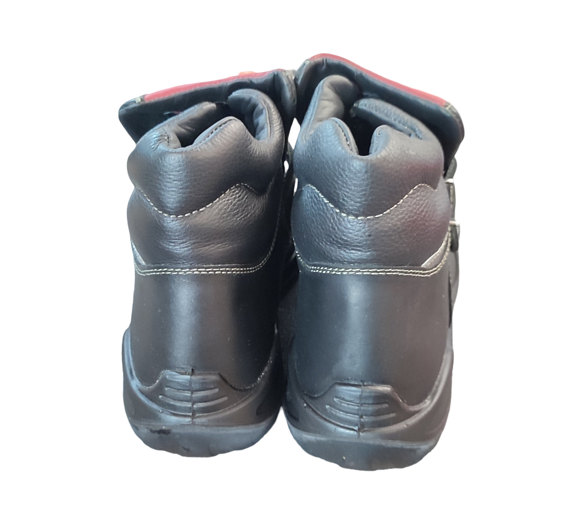 ELTEN ANDERSON Roof S3 HI Safety Shoes Men Leather Black/Red 43