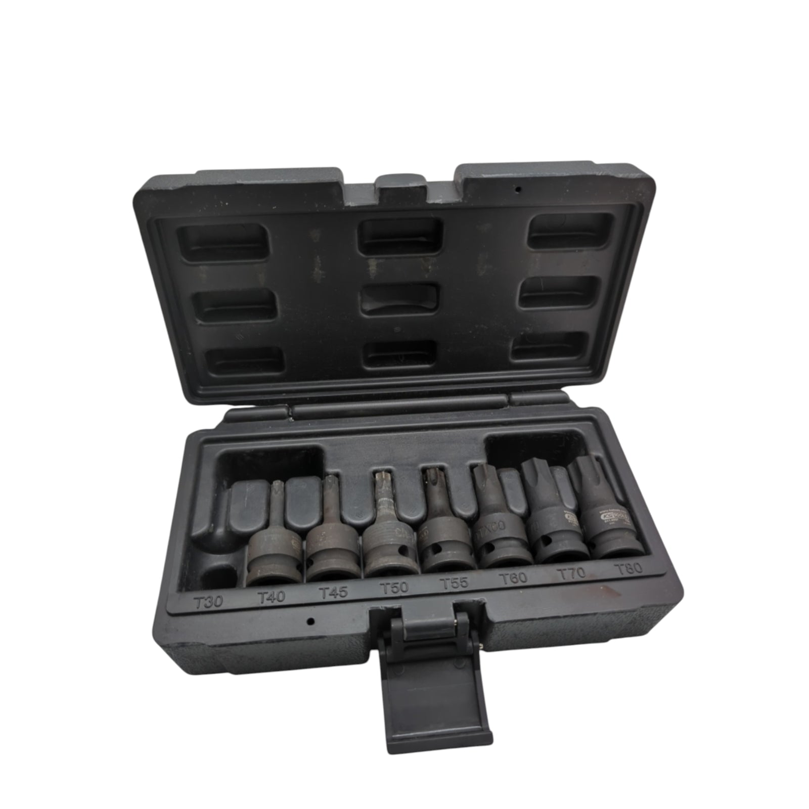 KS Tools 515.1107 Schlagschrauber-Stecknuss Set Torx kurz 7-teilig