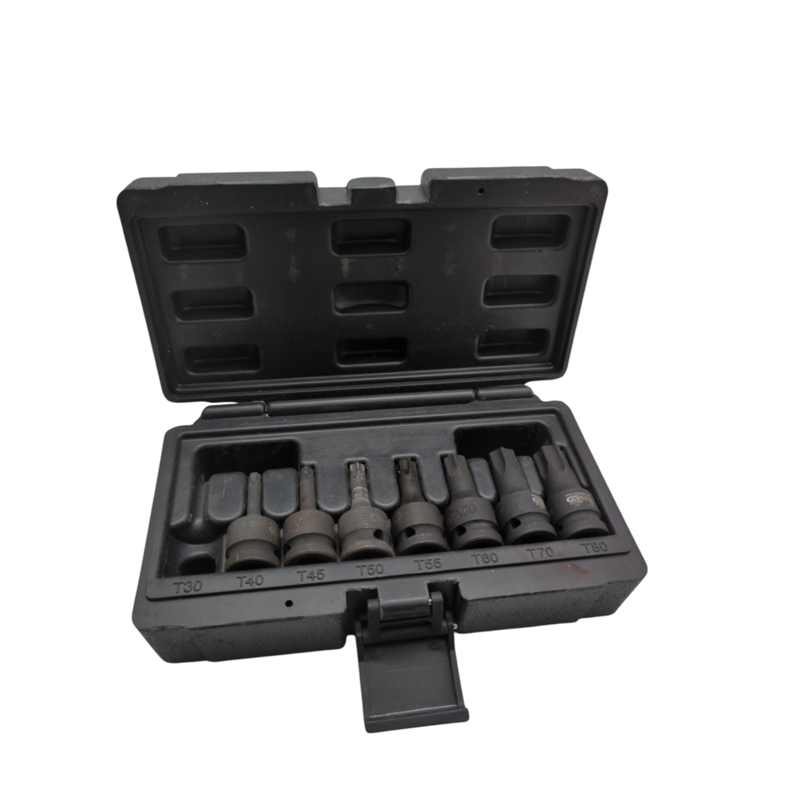 KS Tools 515.1107 Schlagschrauber-Stecknuss Set Torx kurz 7-teilig