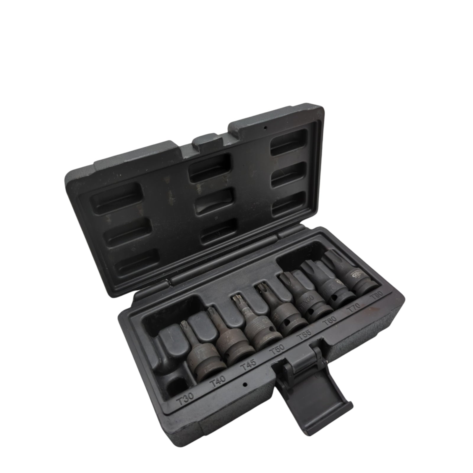 KS Tools 515.1107 Schlagschrauber-Stecknuss Set Torx kurz 7-teilig