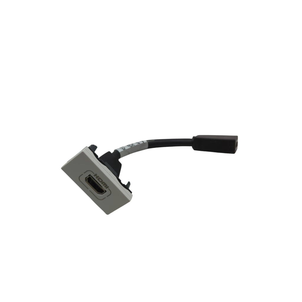 Legrand 078778 Mosaic HDMI Steckdose Typ-A Version 2.0 1 Modul Weiß