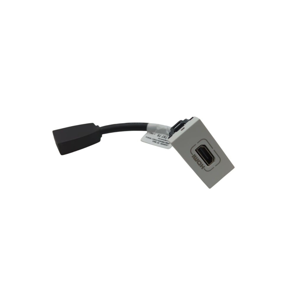 Legrand 078778 Mosaic HDMI Steckdose Typ-A Version 2.0 1 Modul Weiß