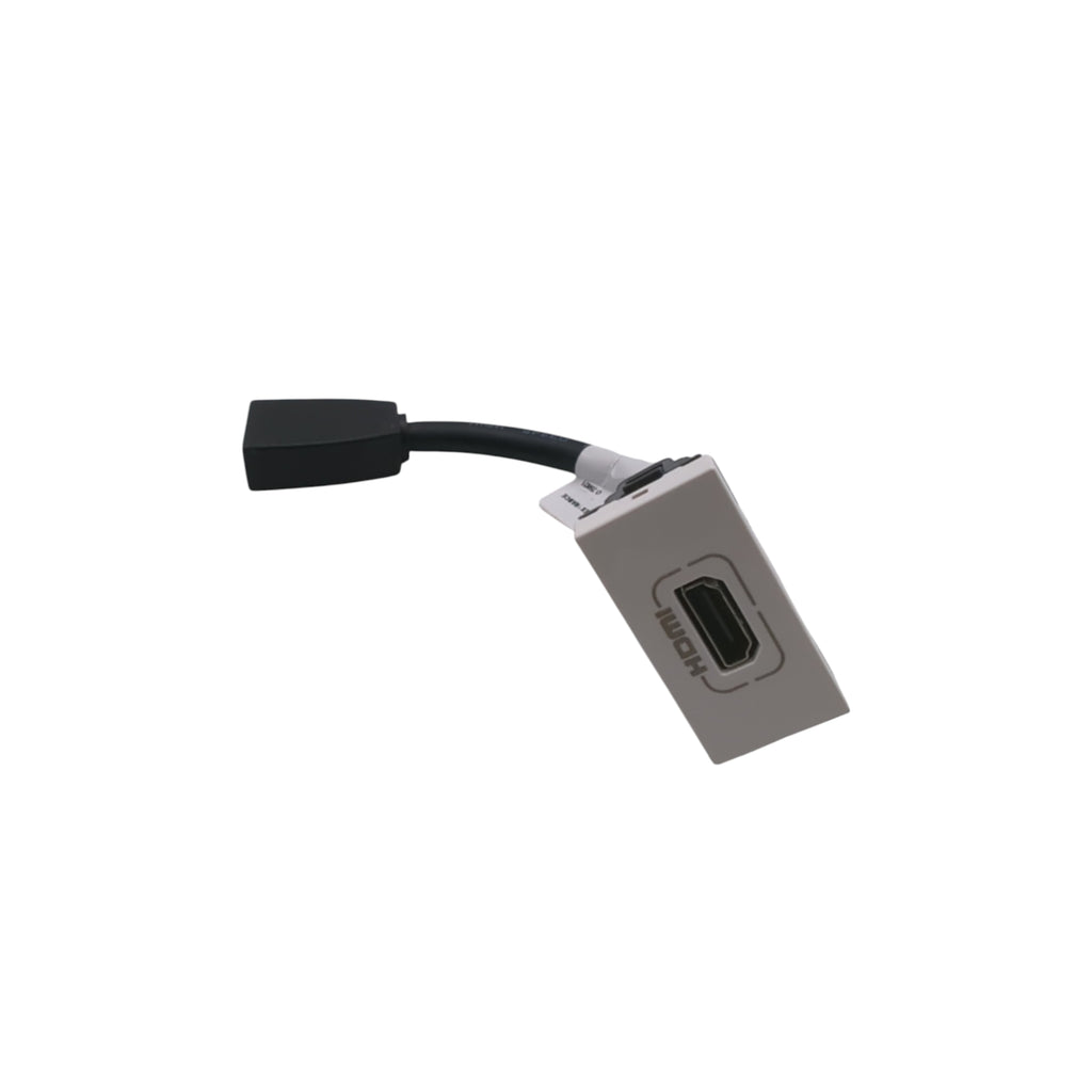 Legrand 078778 Mosaic HDMI Steckdose Typ-A Version 2.0 1 Modul Weiß