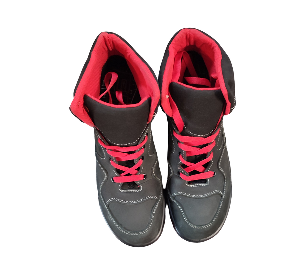 ELTEN MAVERICK black-red Mid ESD S3 Sicherheitsschuhe Herren Schwarz Gr.45
