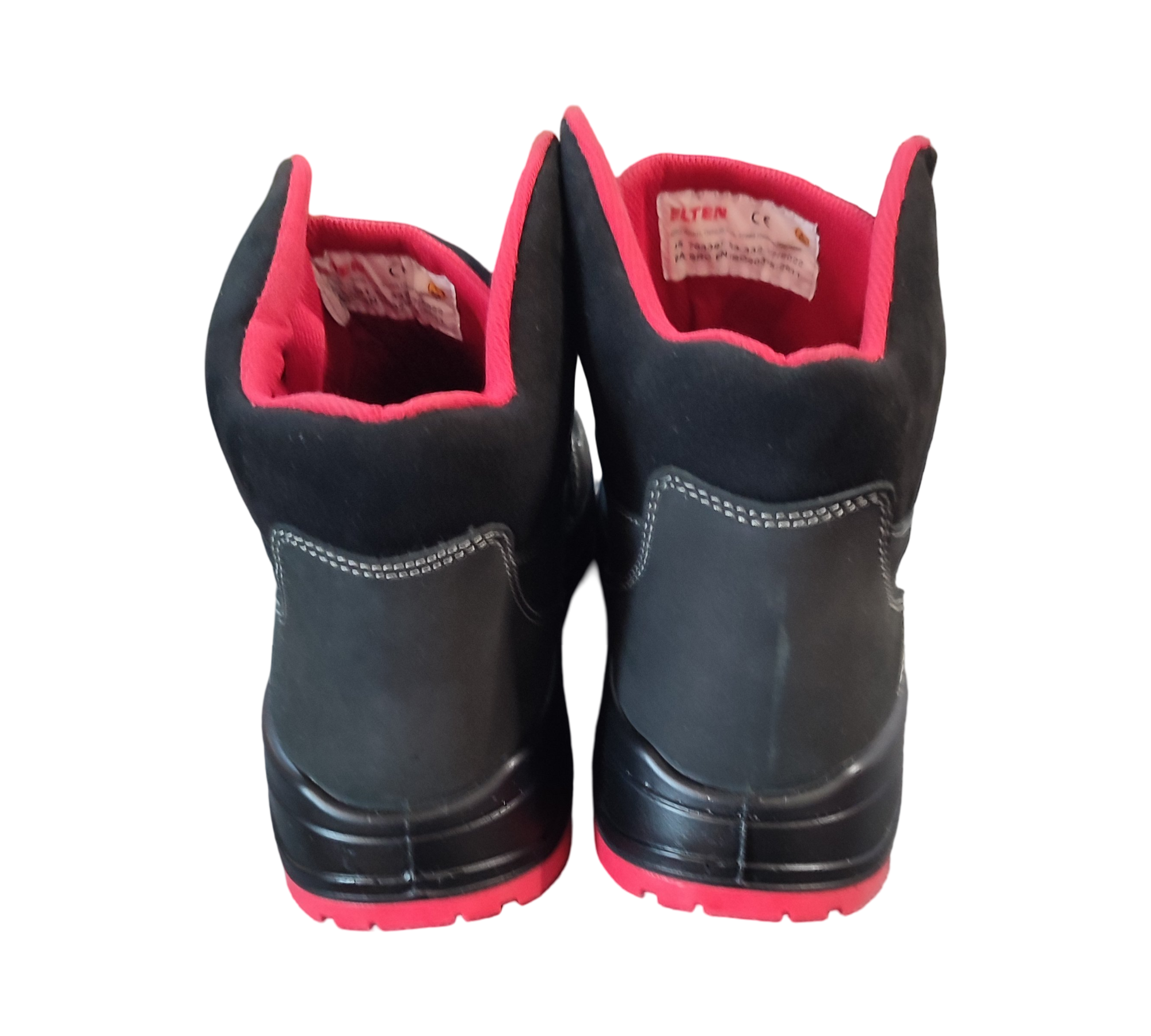 ELTEN MAVERICK black-red Mid ESD S3 Sicherheitsschuhe Herren Schwarz Gr.45