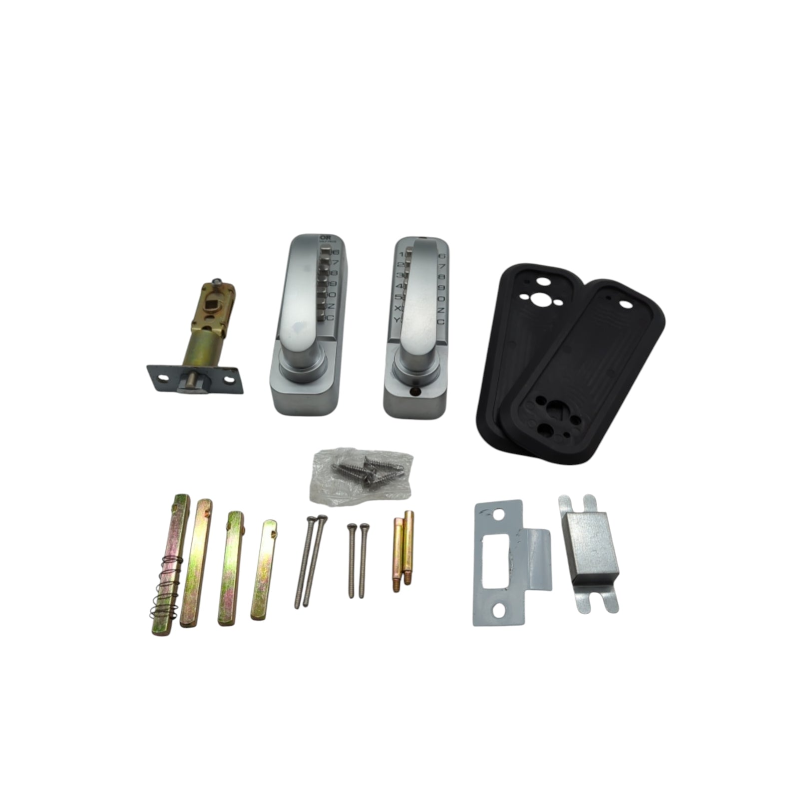 VEVOR 14-Key Stainless Steel Double-Sided Code Lock with Handle