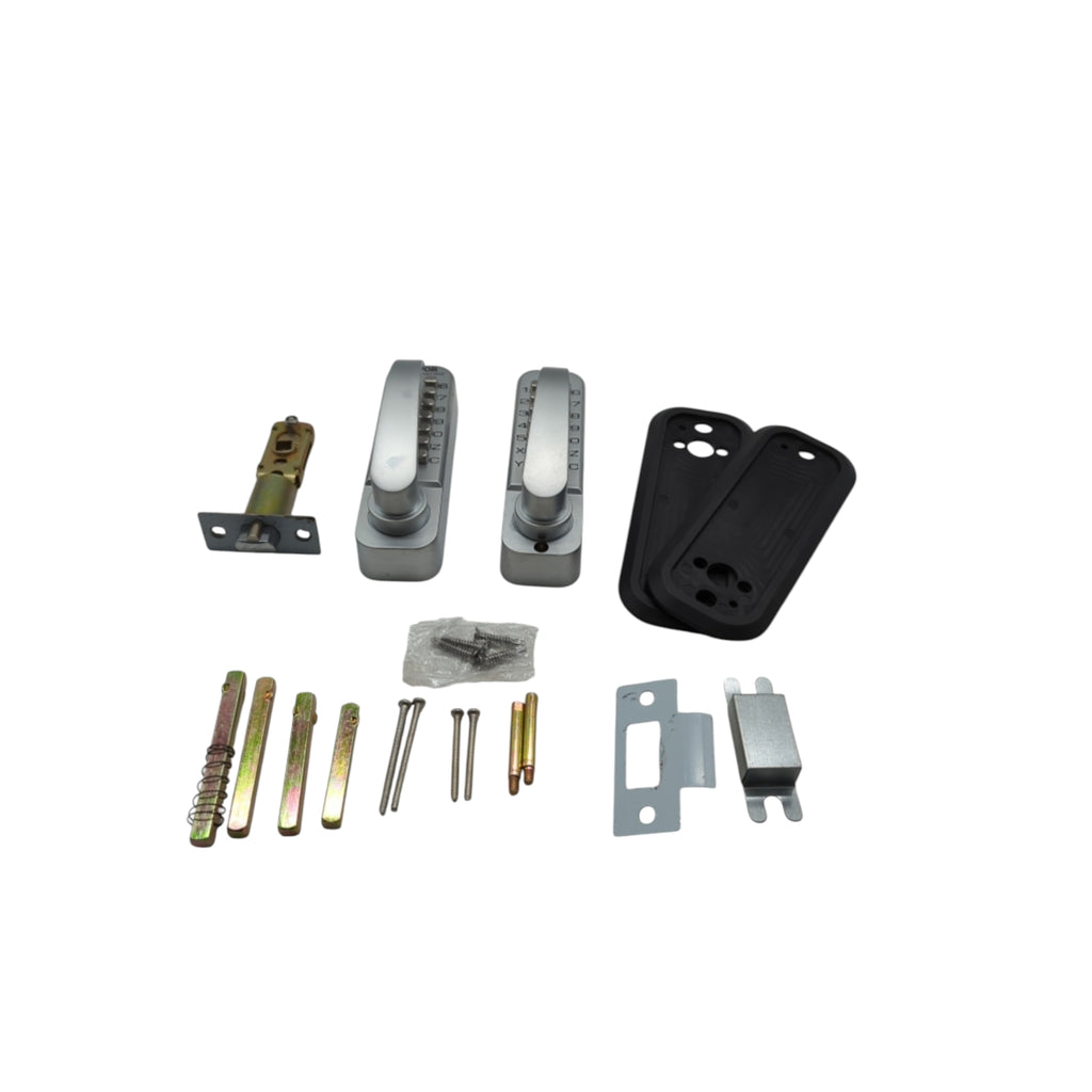 VEVOR 14-Key Stainless Steel Double-Sided Code Lock with Handle