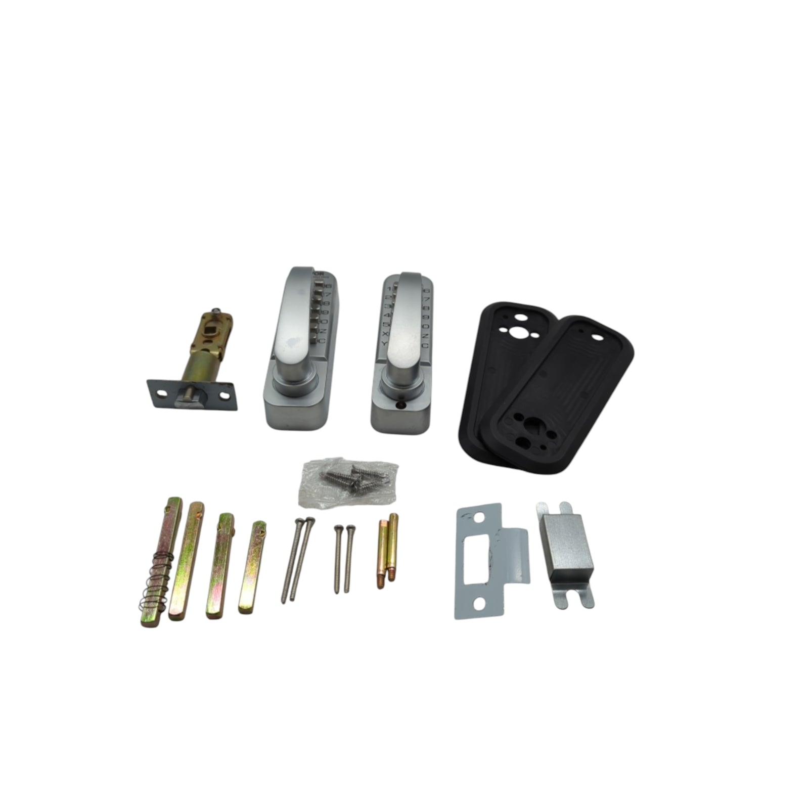 VEVOR 14-Key Stainless Steel Double-Sided Code Lock with Handle