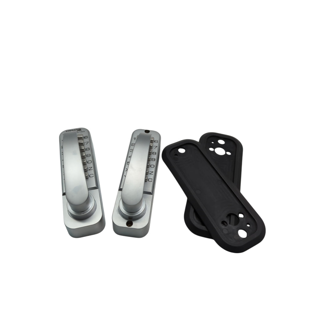 VEVOR 14-Key Stainless Steel Double-Sided Code Lock with Handle