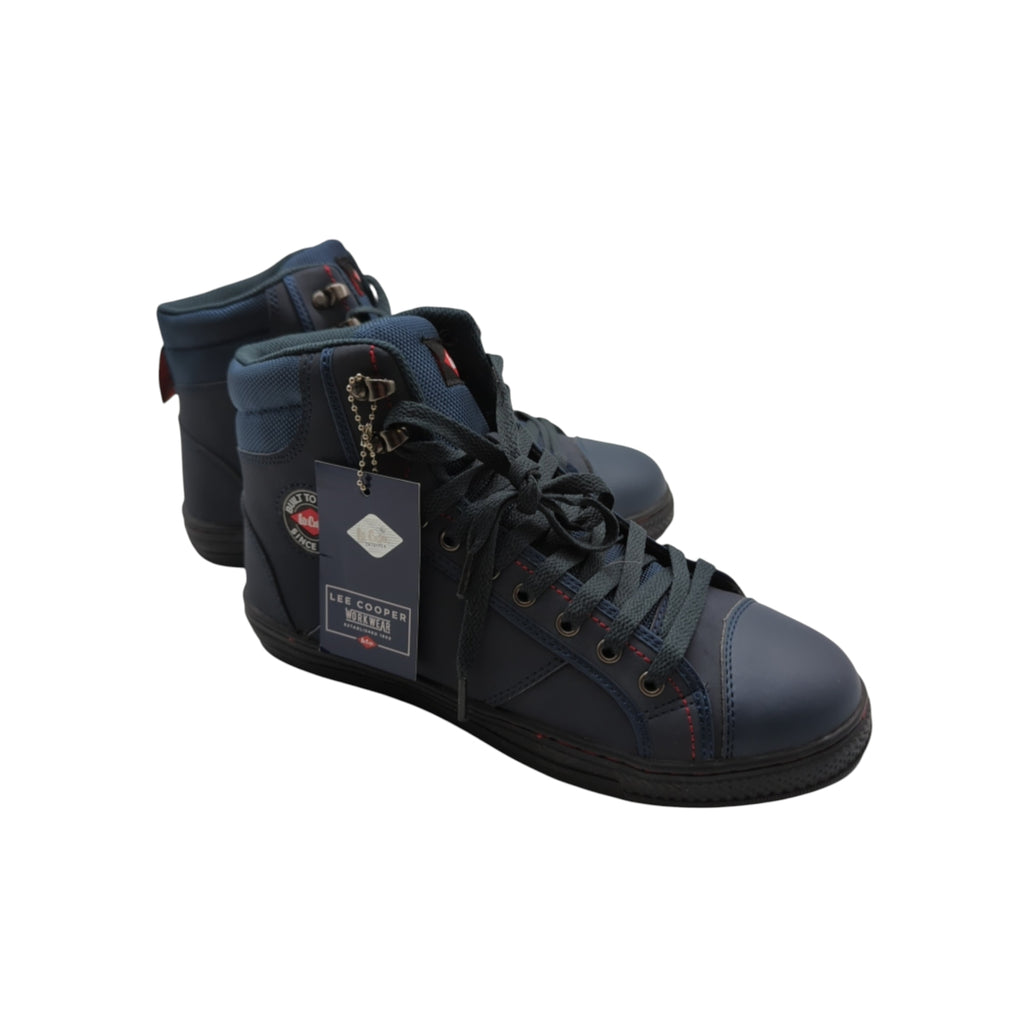 Lee Cooper Retro Baseball Sicherheitssneaker Unisex Marine Gr.38