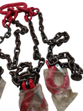 Mophorn Lifting Chain 4 Foot 1m 8mm 4 Ton Alloy Steel