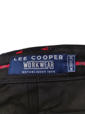 Lee Cooper LCPNT206 Herren Arbeits-Cargohose Schwarz 30W/31L