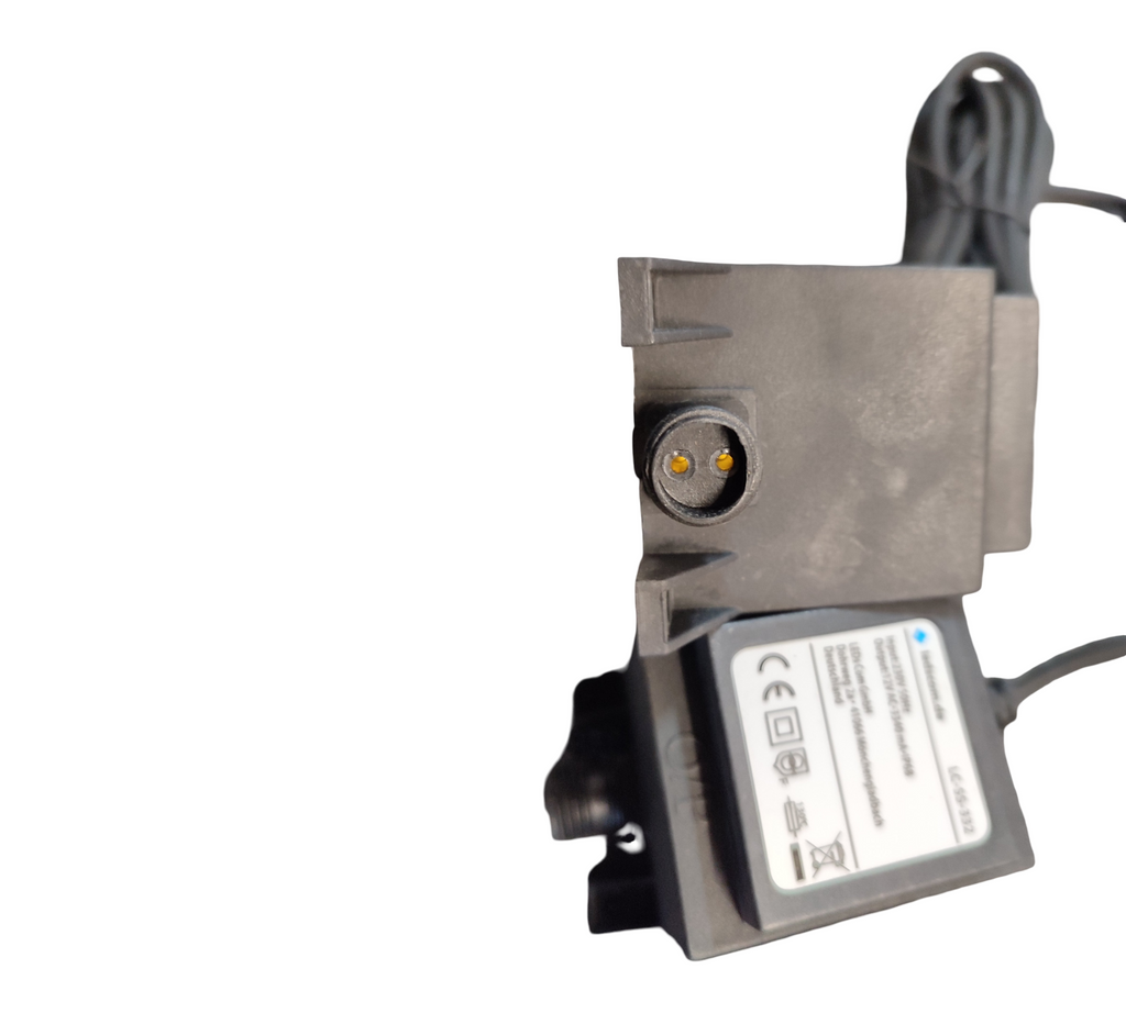 ledscom.de 40W LED Trafo NEMO Stecksystem 12V AC Schwarz IP68 3er-Set