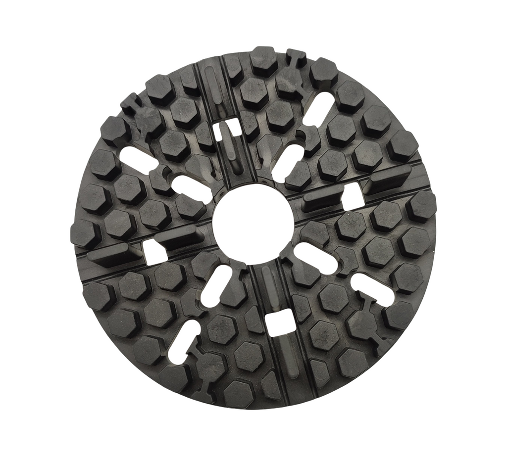 QUICK2FIX Gummi Plattenlager 34 Stück 3mm Fuge 10mm Höhe
