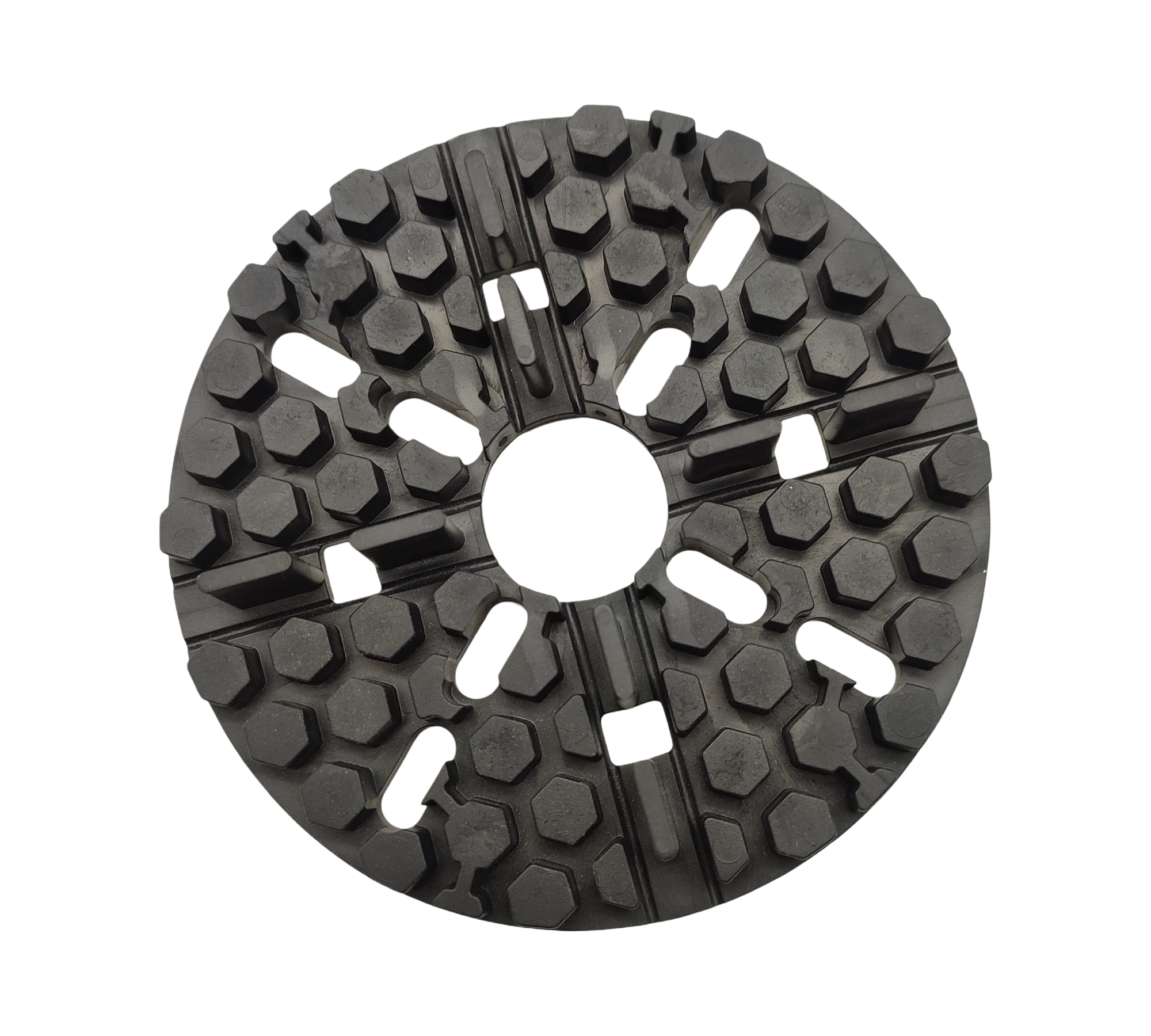 QUICK2FIX Gummi Plattenlager 34 Stück 3mm Fuge 10mm Höhe