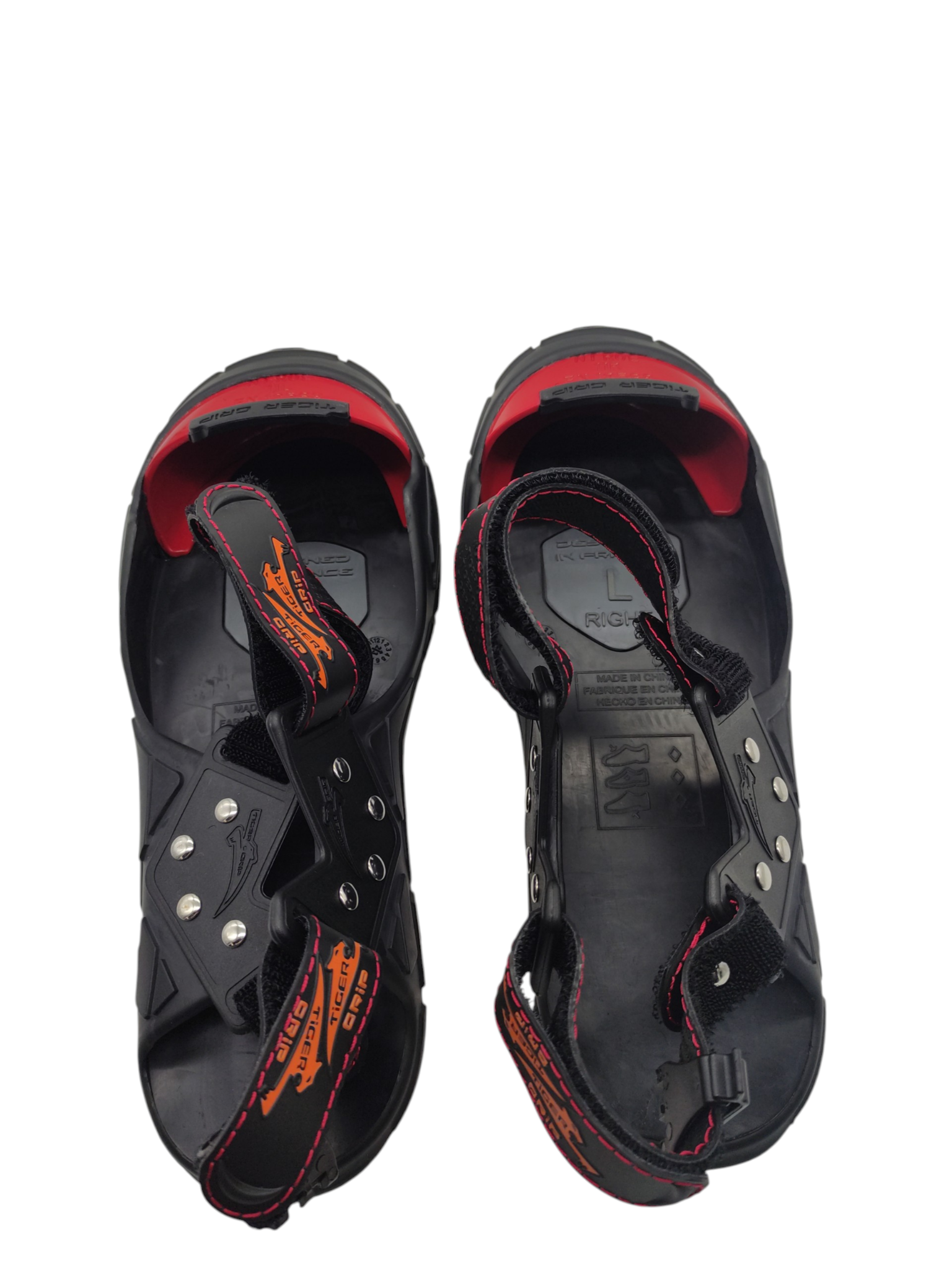 Tiger-Grip VISITOR Sicherheits-Überziehschuhe Schwarz 42-44 Antirutsch