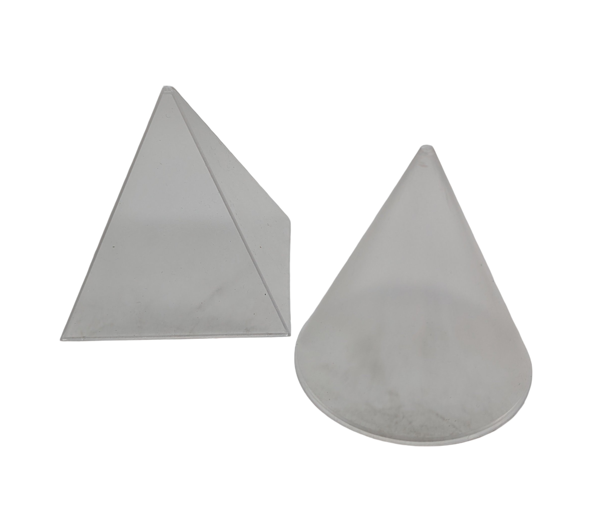WISSNER active learning Geometry Solids 6 Fillable 10 cm RE-Plastic