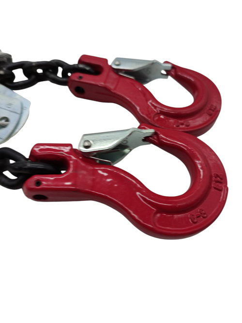 Dolezych Lashing Chain 2000 daN 2.00 m Clevis Hook Red/Black