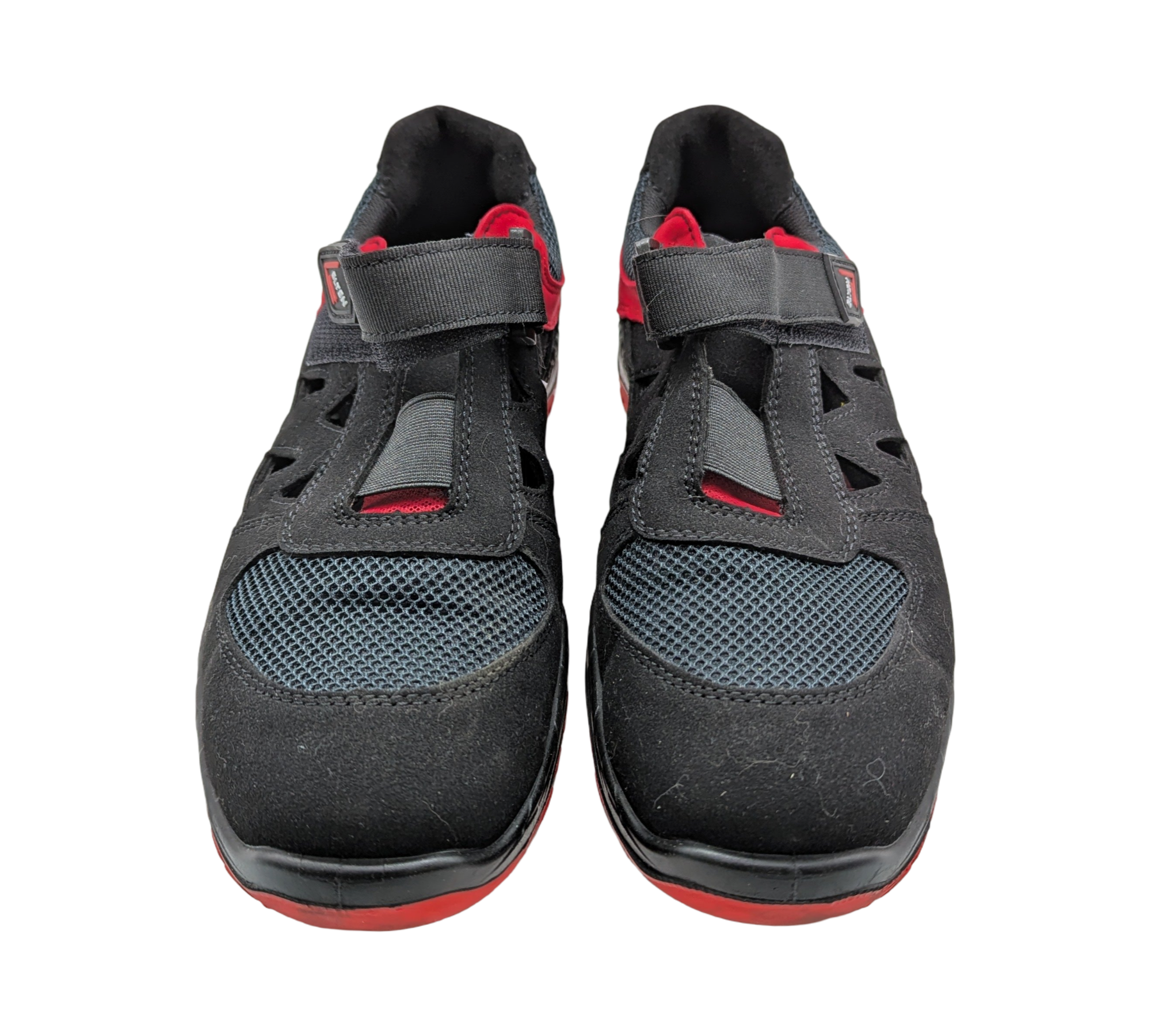 ELTEN LONNY red Easy ESD S1P Safety Shoes Men Black/Red Size 45