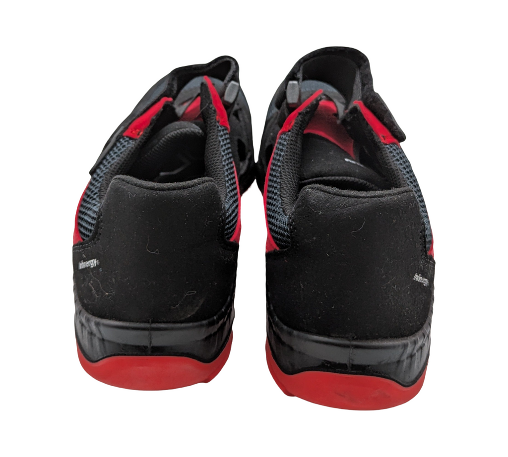 ELTEN LONNY red Easy ESD S1P Safety Shoes Men Black/Red Size 45