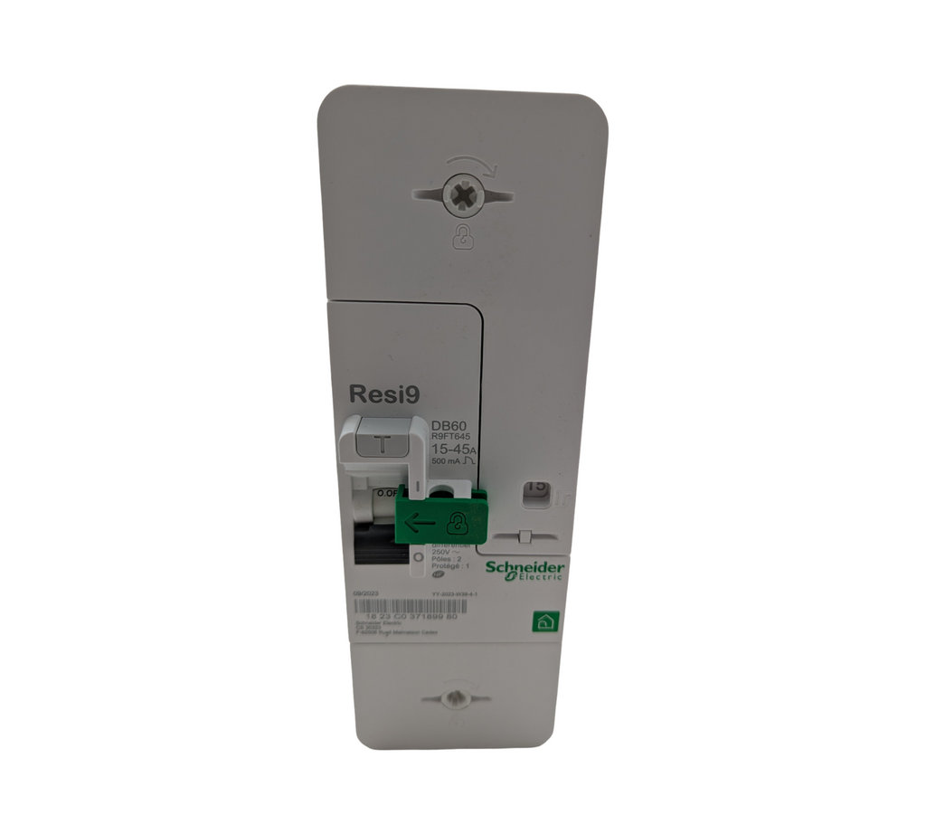 Schneider Electric Resi9 DB60 Hausanschluss-Schutzschalter 1P+N R9FT645