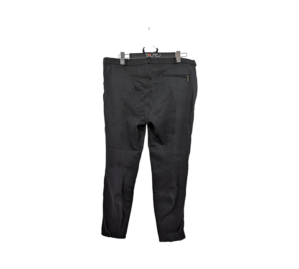 HKM Herren-Reithose Basic 9100, Schwarz, Größe 54