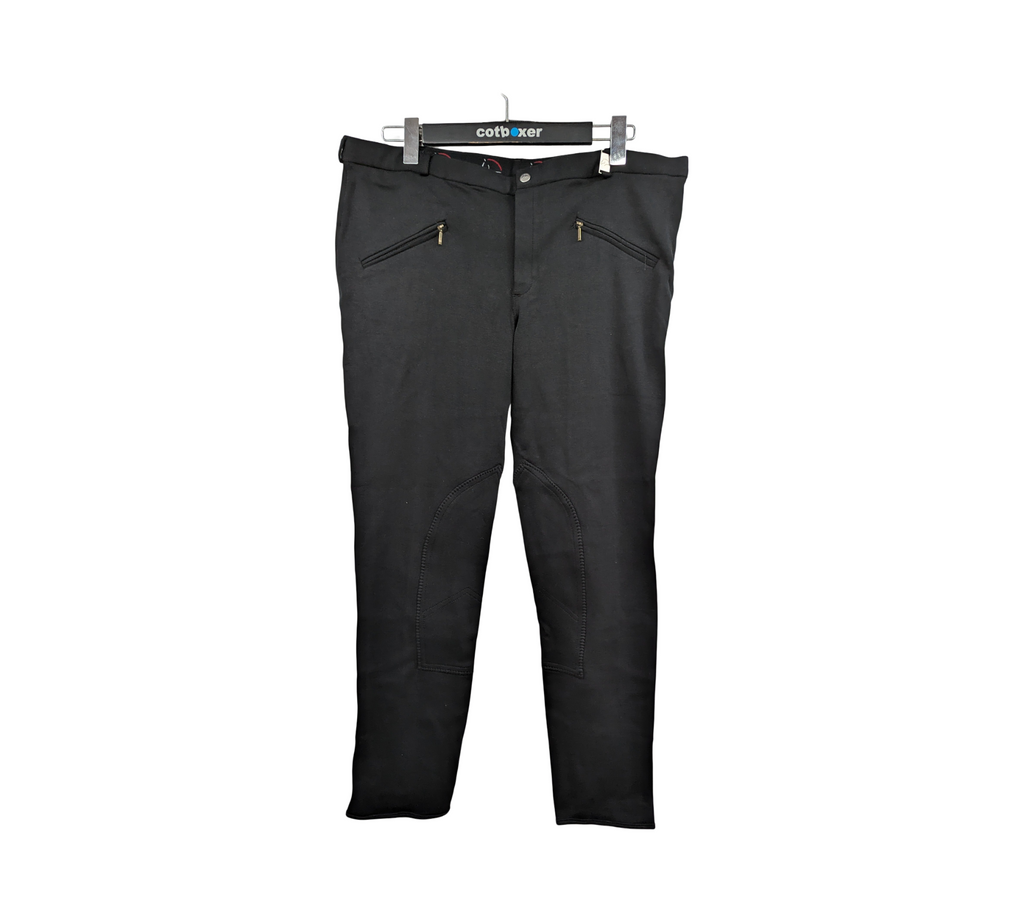 HKM Herren-Reithose Basic 9100, Schwarz, Größe 54