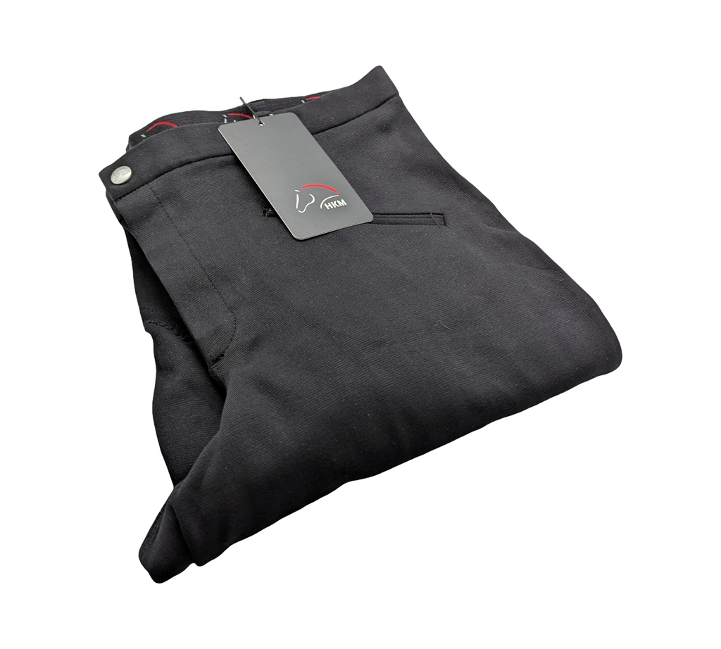 HKM Herren-Reithose Basic 9100, Schwarz, Größe 54