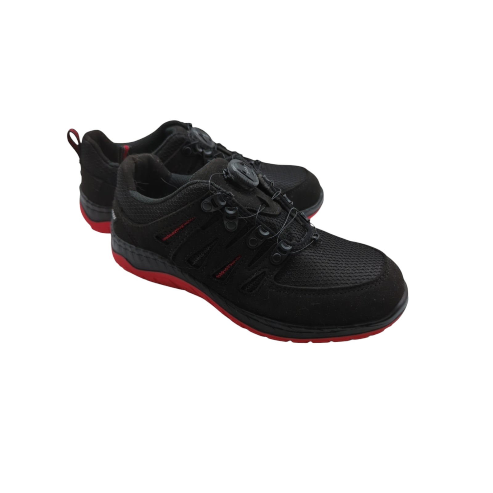 ELTEN MADDOX BOA Low ESD S3 Sicherheitsschuhe Schwarz-Rot Größe 38