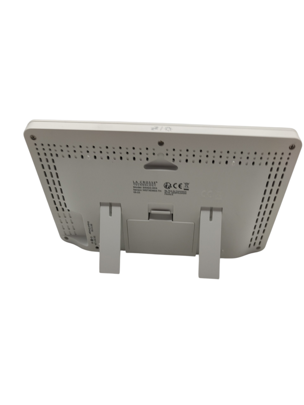 La Crosse Technology SW403 Wetterstation WiFi LCD Farbdisplay Kunststoff weiß