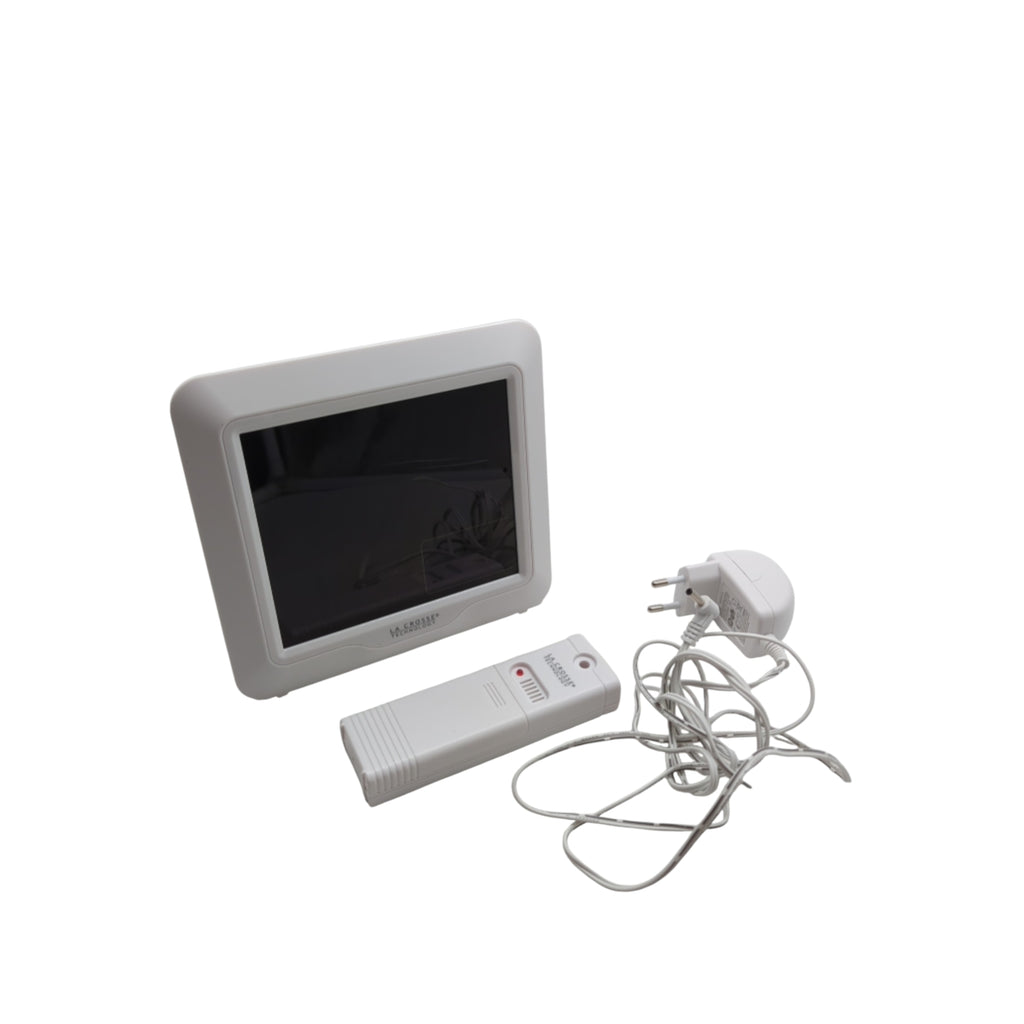 La Crosse Technology WS6820 Wireless Weather Station LCD Display White