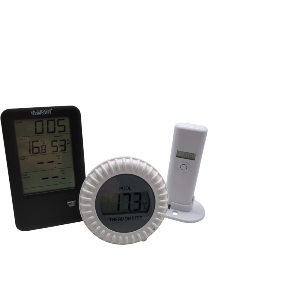 La Crosse Technology WS9068 Temperature Station Pool Sensor Black