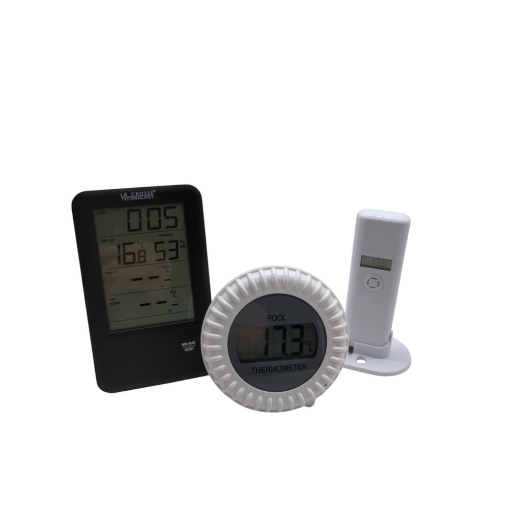 La Crosse Technology WS9068 Temperature Station Pool Sensor Black