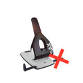 SAX 618 Kraftlocher Starklocher 65 Blatt Anschlagschiene Schwarz