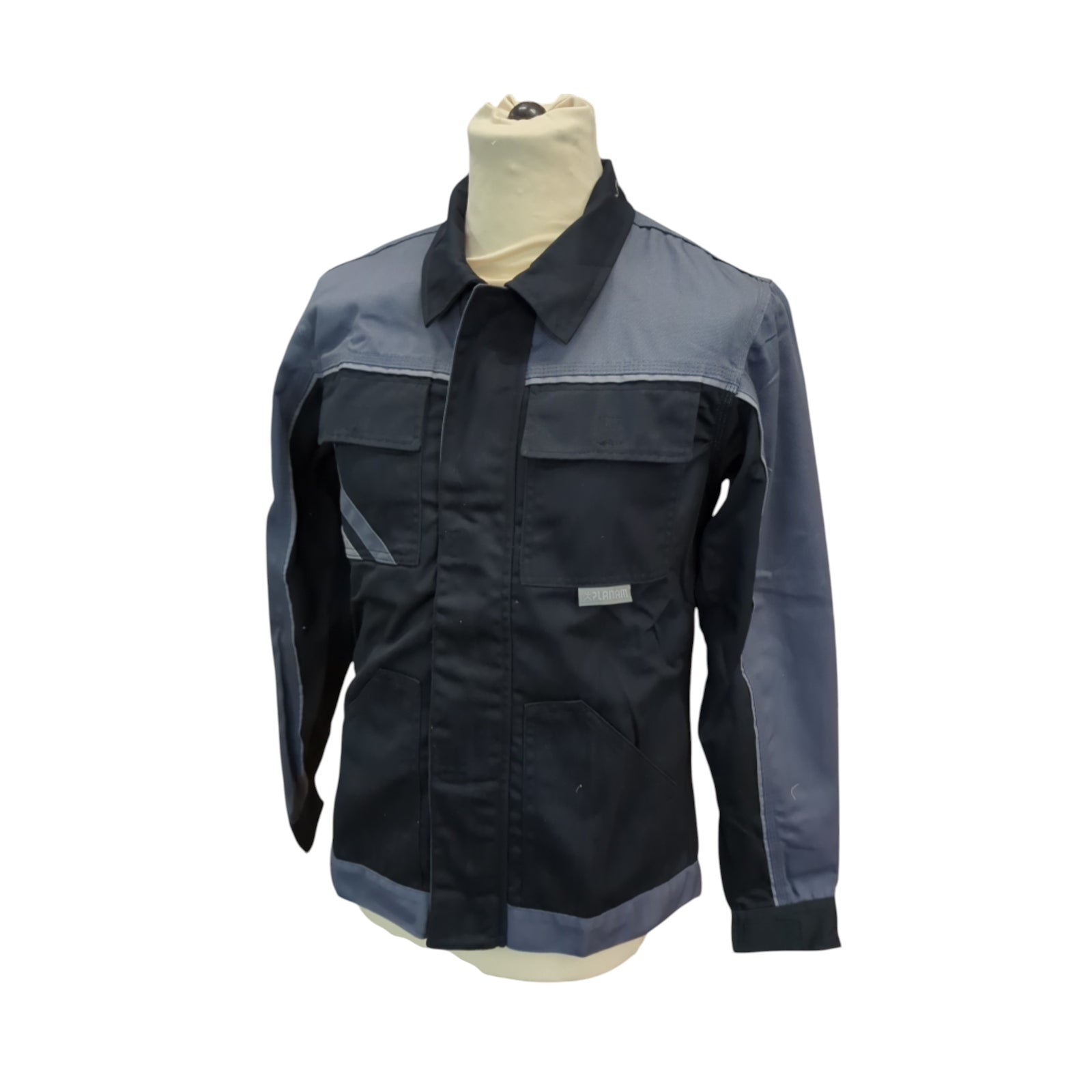 Planam Highline 2717 Damen Bundjacke Schwarz Schiefer Zink Größe 36