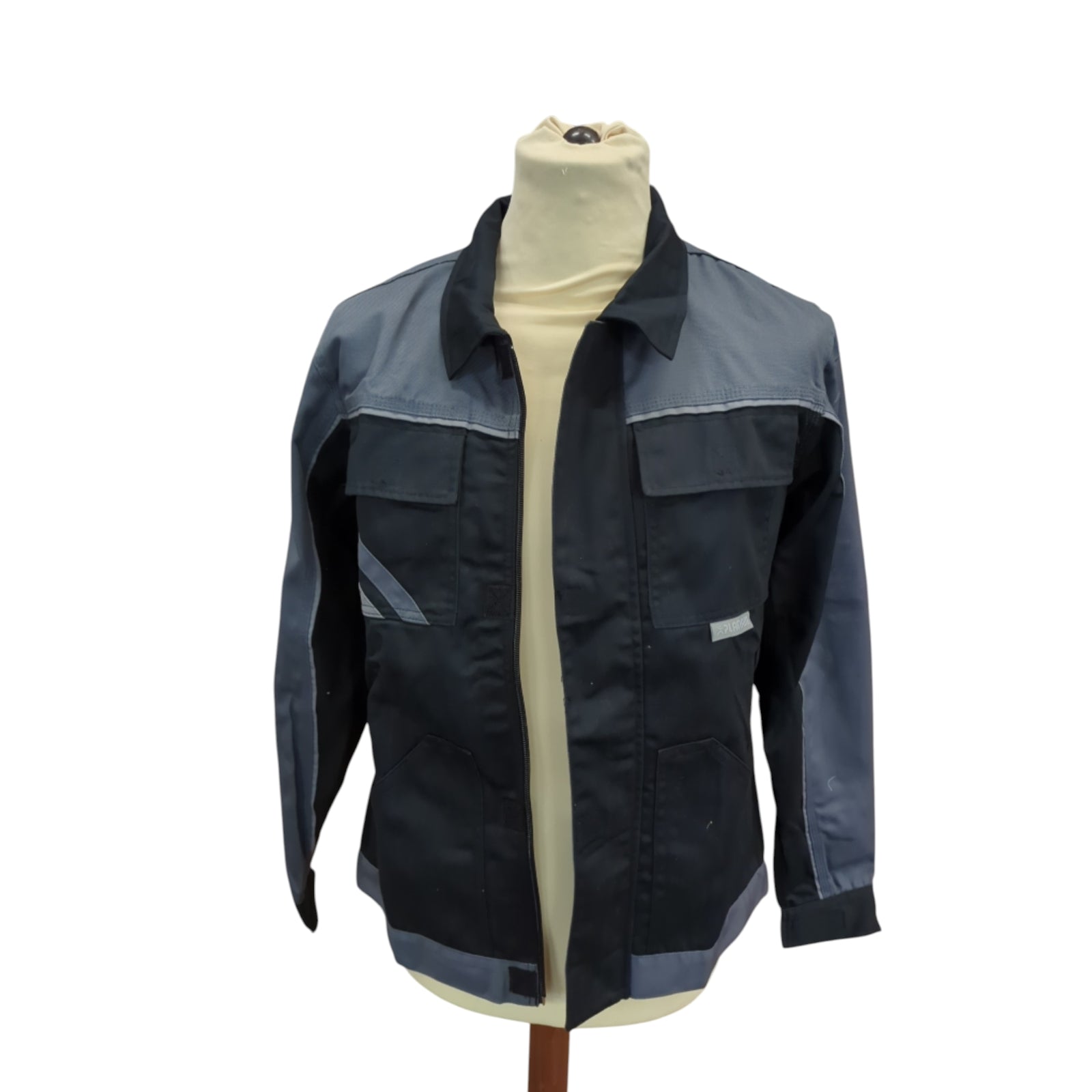 Planam Highline 2717 Damen Bundjacke Schwarz Schiefer Zink Größe 36