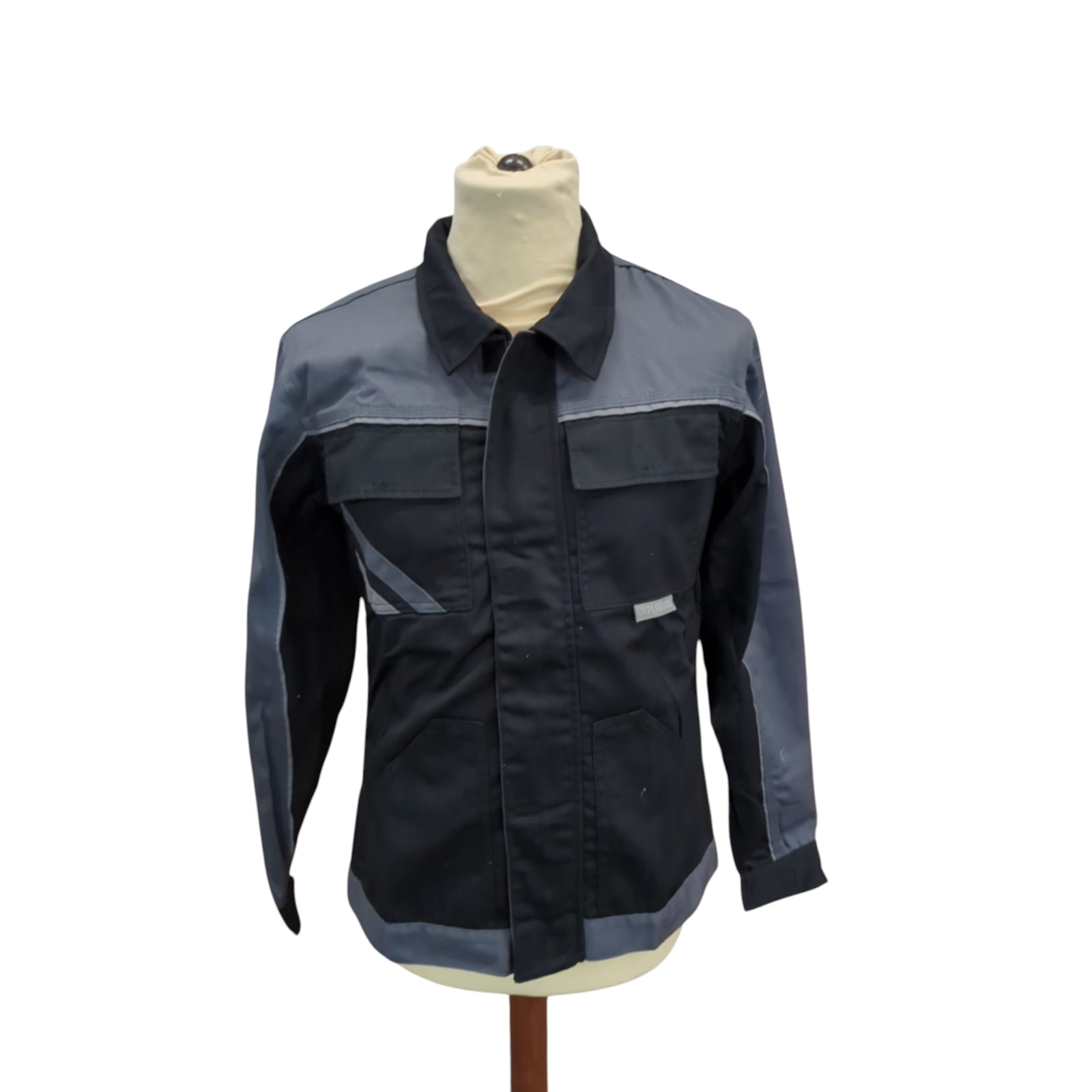 Planam Highline 2717 Damen Bundjacke Schwarz Schiefer Zink Größe 36