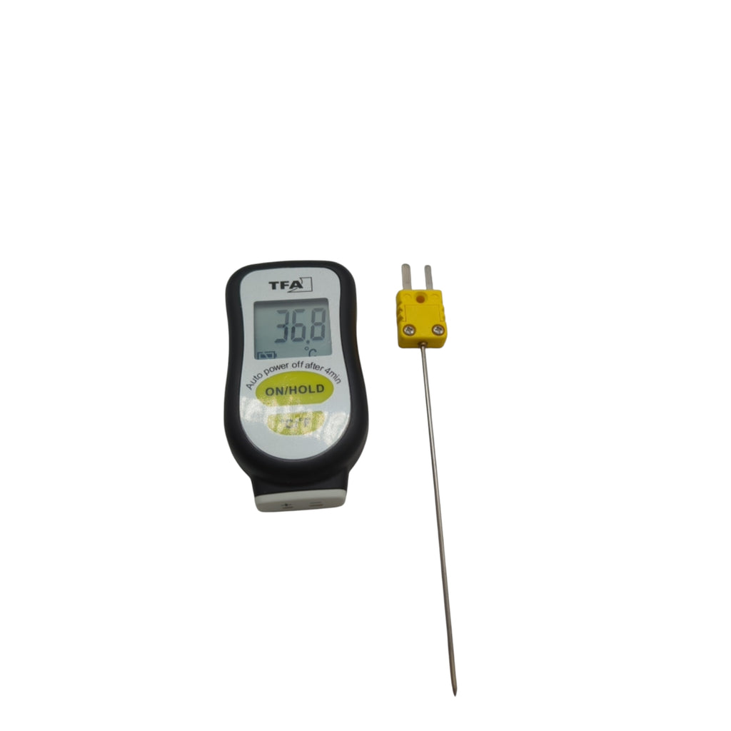 TFA Dostmann 31.1063.01 Digitales Einstichthermometer extra-dünne Spitze