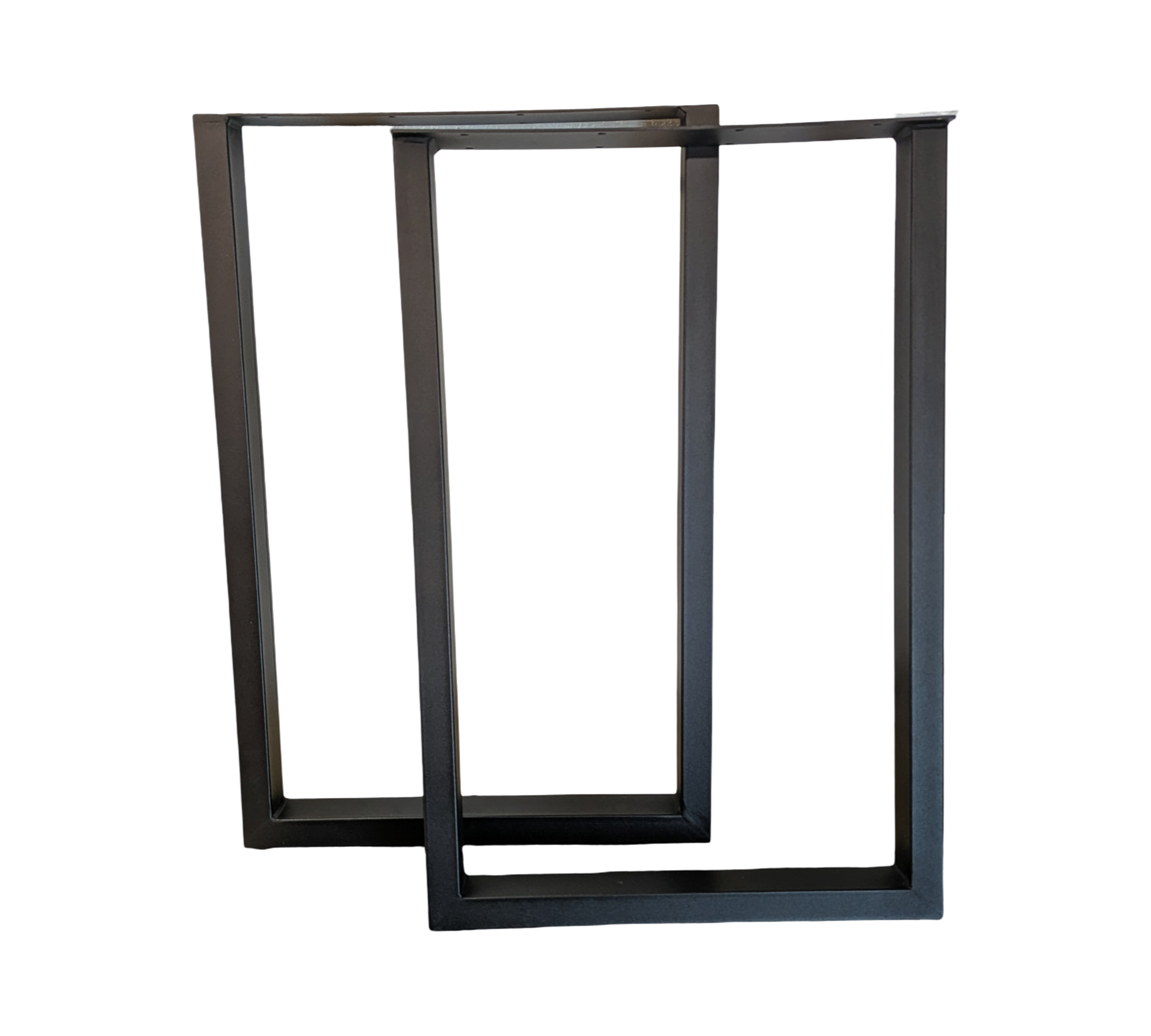 VEVOR Tischkufen 2er-Set 711mm Tischbeine Stahl Schwarz 454kg