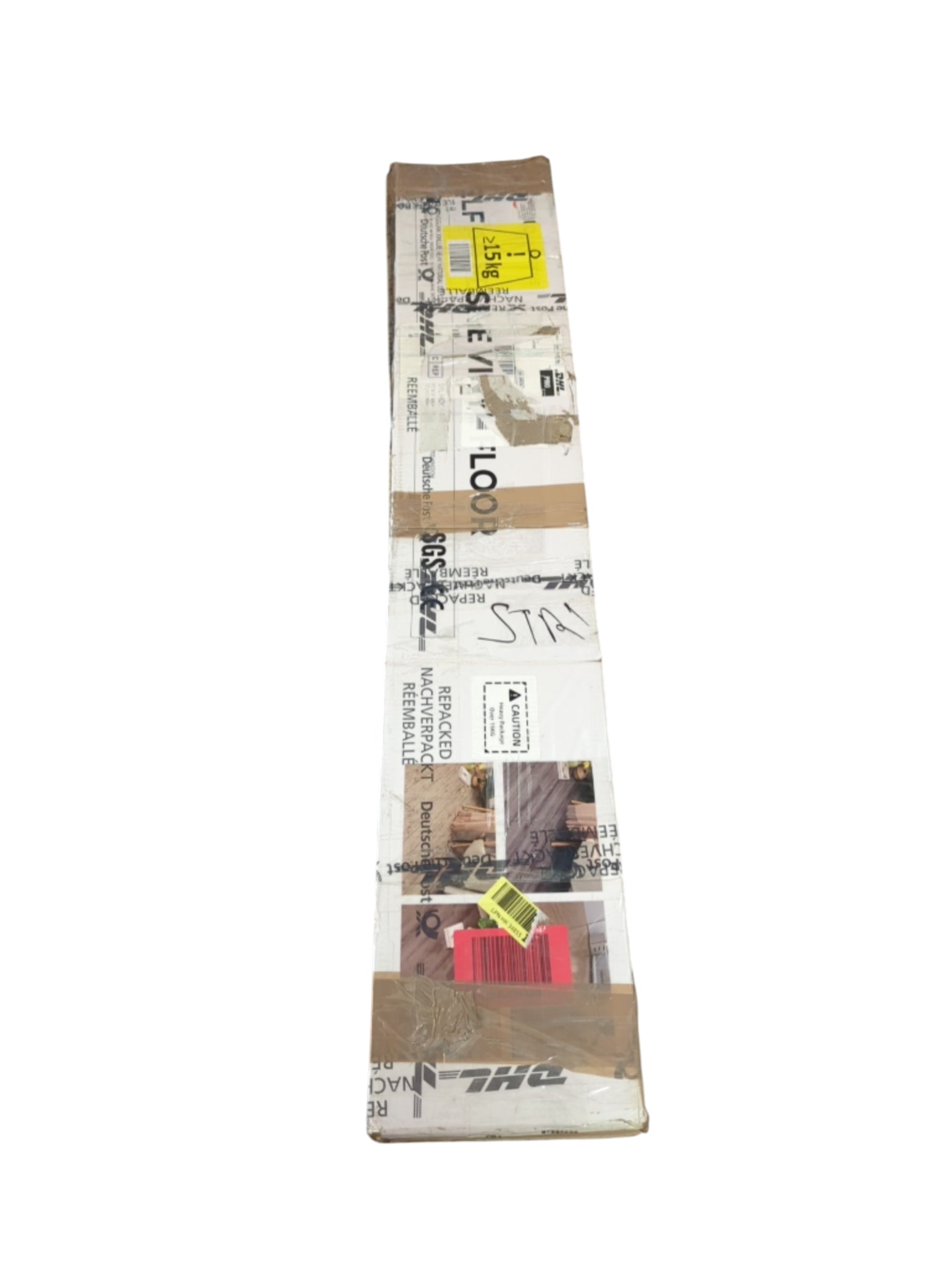 INMOZATA PVC Bodenbelag 36 Fliesen selbstklebend 5,02m² 91,5x15,2cm