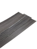 INMOZATA PVC Bodenbelag 36 Fliesen selbstklebend 5,02m² 91,5x15,2cm