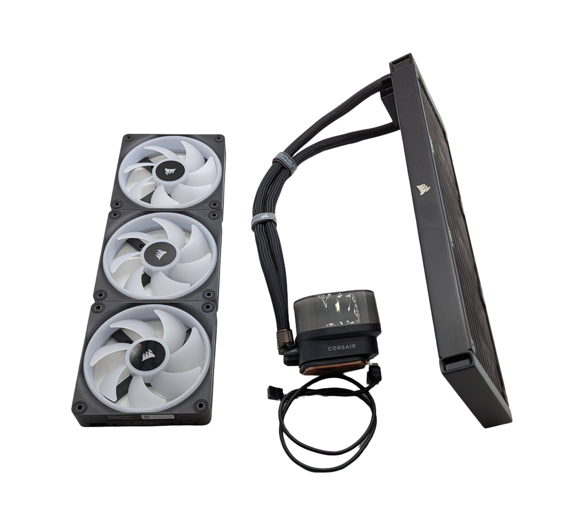 Corsair iCUE LINK H150i LCD RGB CPU-Wasserkühlung Schwarz