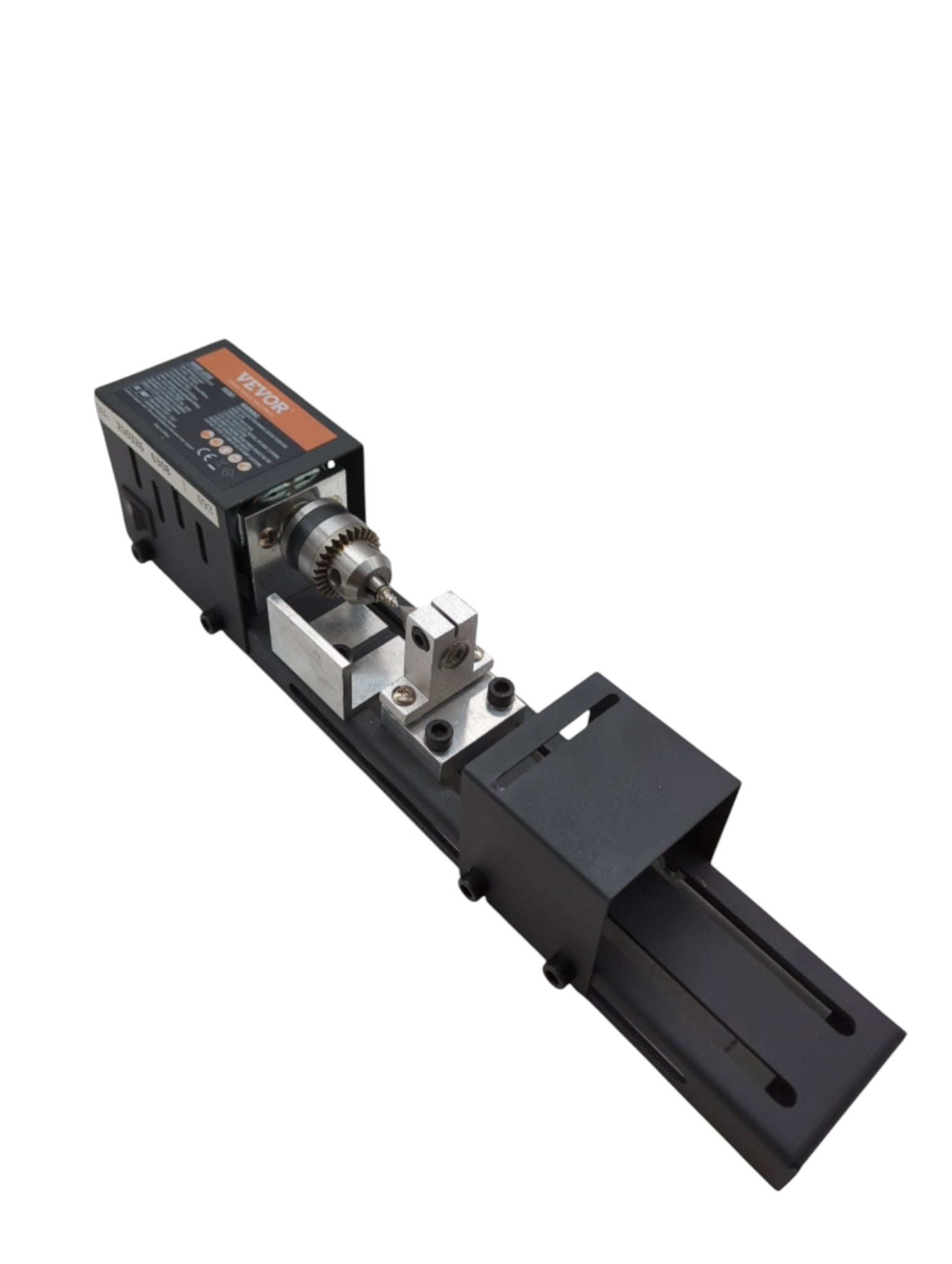 VEVOR Mini Wood Lathe 70x160 mm 24V 96W 7 Speeds