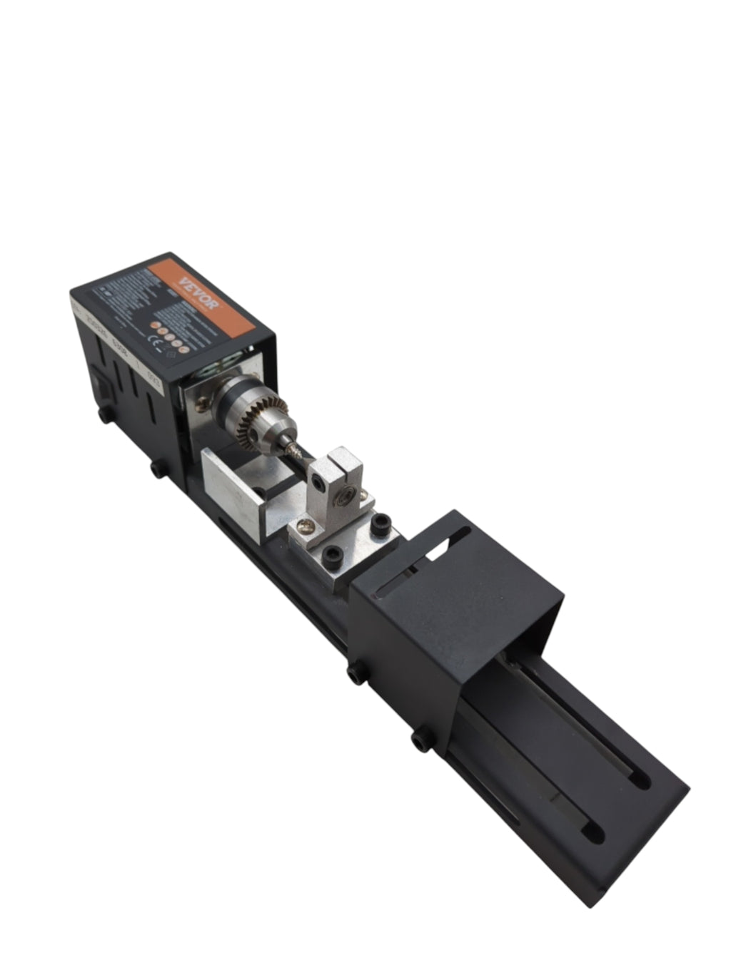VEVOR Mini Wood Lathe 70x160 mm 24V 96W 7 Speeds