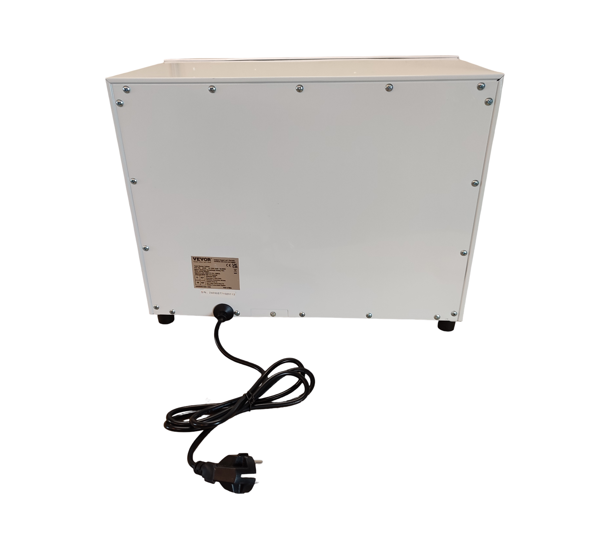 VEVOR 23 L Handtuchwärmer UV-Lampe 50-60 Handtücher
