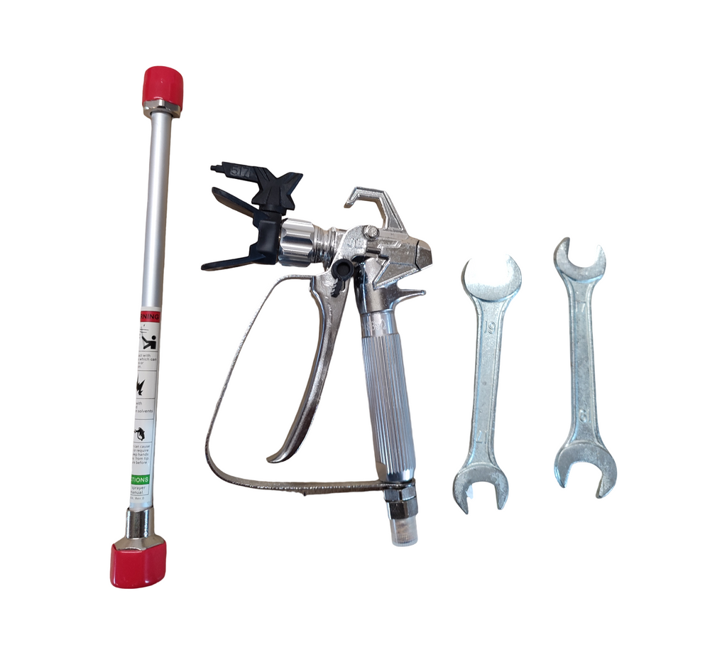 VEVOR Airless Farbsprühsystem elektrisch 650W tragbar 1,1L/min kompakt 34x27x41cm